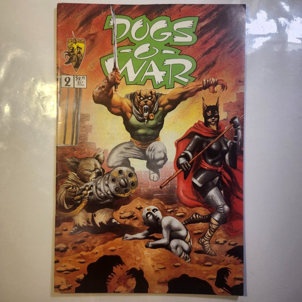 Dogs o' War #2 - (1996) - Crusade Comics